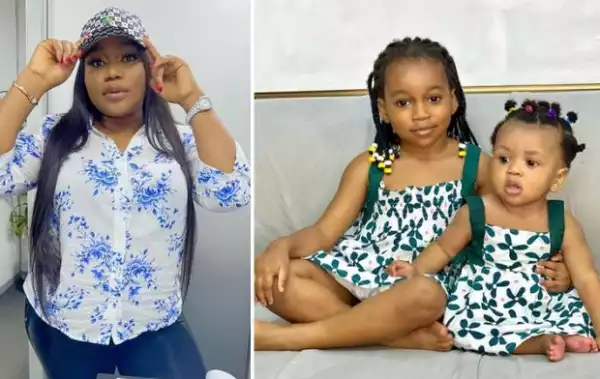 My Most Productive 9 Months - Ruth Kadiri Writes As She Shares Adorable Photo Of Her Daughters