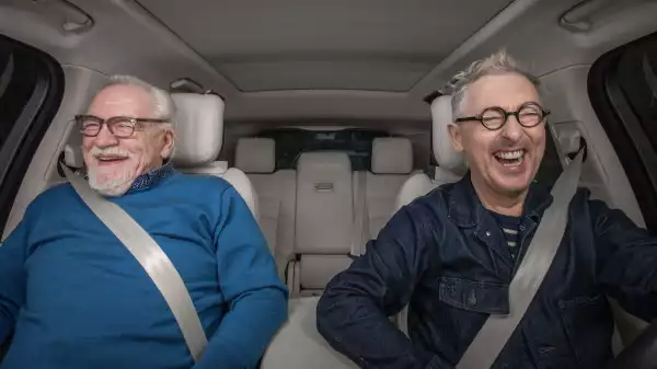 Alan Cumming & Brian Cox Sing ‘Caledonia’ in Exclusive Carpool Karaoke Clip