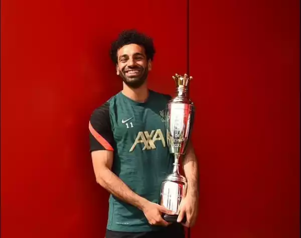 Mohamed Salah Wins The PFA Player of the Year Award For The Second Time