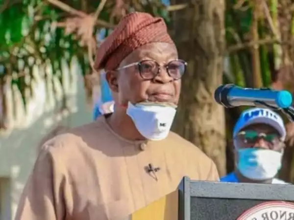 Oyetola threatens worship centres, markets, others flouting COVID-19 directives