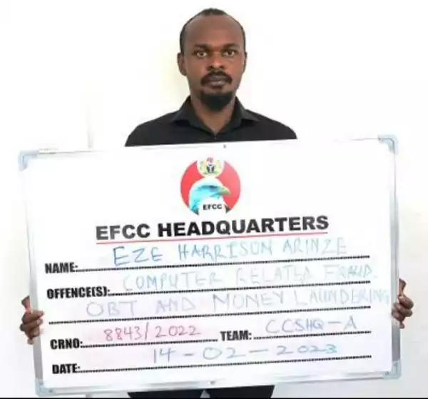 How Nigerian Fraudster Duped His Victims From 13 Countries The Sum Of $382,000 – EFCC (Photo)