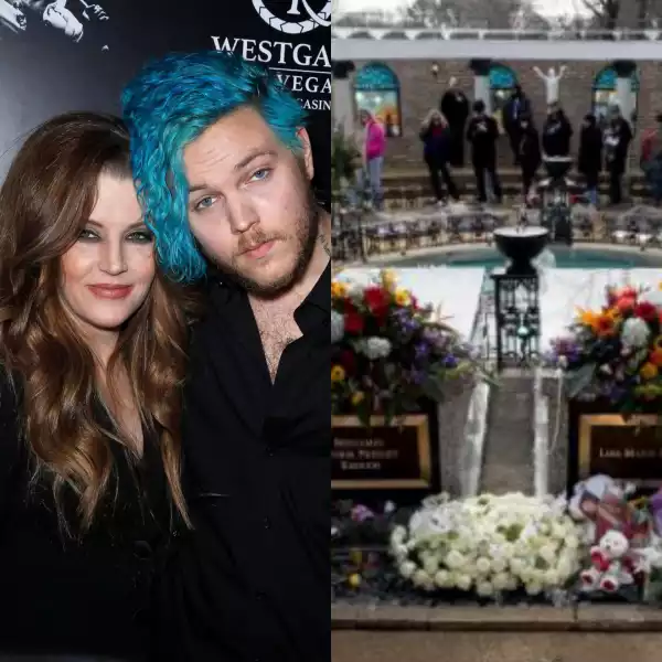 Lisa Marie Presley laid to rest at Graceland next to beloved son Benjamin (photos)
