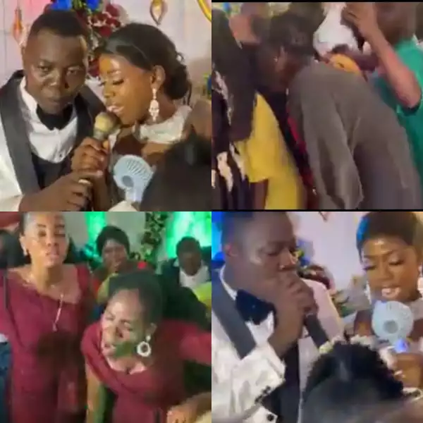 Nigerian Couple Turn Their Wedding Reception Into A Prayer Crusade In Anambra (Video)