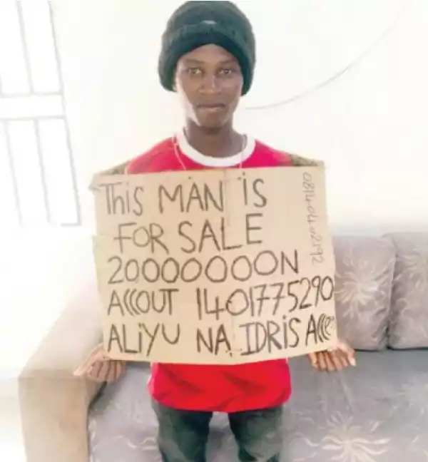 Kano State Hisbah Arrests Man Who Put Himself Up For Sale For N20million