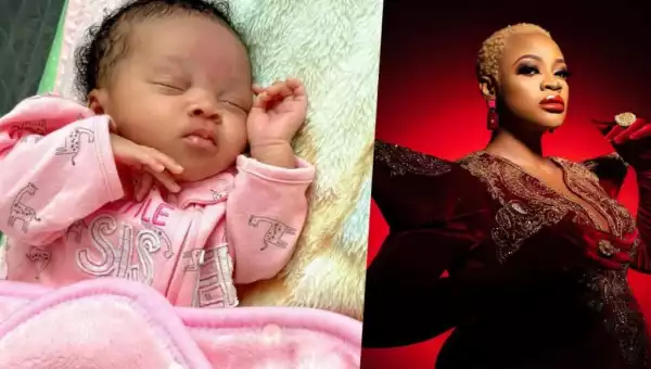"Say Hello To My Beautiful Bunny” – Uche Ogbodo Says As She Reveals Baby