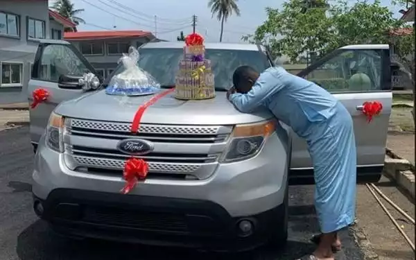An Instagram Comedian Gets N5m SUV As Birthday Gift (Photo)