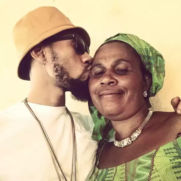 See Beautiful Photos of Phyno’s Mother- The Woman Who Sold Roasted Corn By The Roadside To Support His Career
