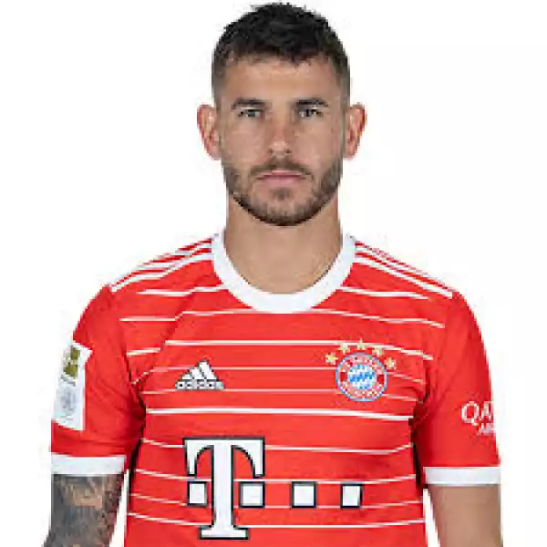 Bayern Munich star, Lucas Hernandez