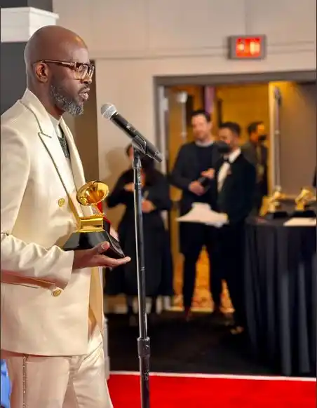 Black Coffee Becomes First African DJ To Win Grammy Award
