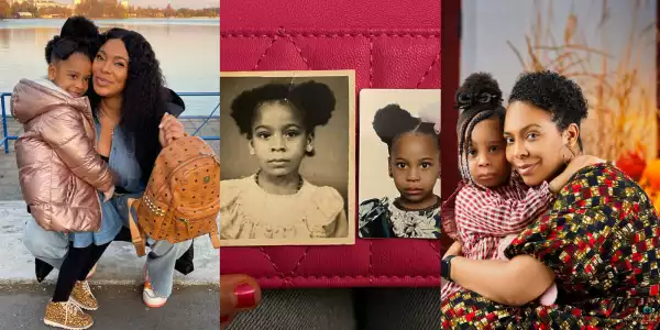 TBoss Shares Photo Showing Her Striking Resemblance With Her Daughter