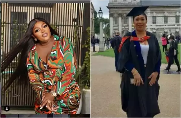 Eniola Badmus Celebrates Sister After She Bagged Degree From UK University (Photos)