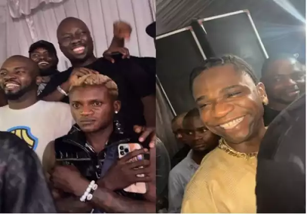 Portable Spotted Posing With Obi Cubana, Speed Darlington And Others at Event (Video)