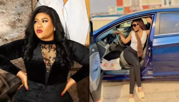Actress Nkechi Blessing Gifts Sister New Car (Photo)