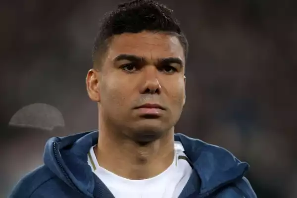 EPL: FA told to discipline Casemiro after red card incident