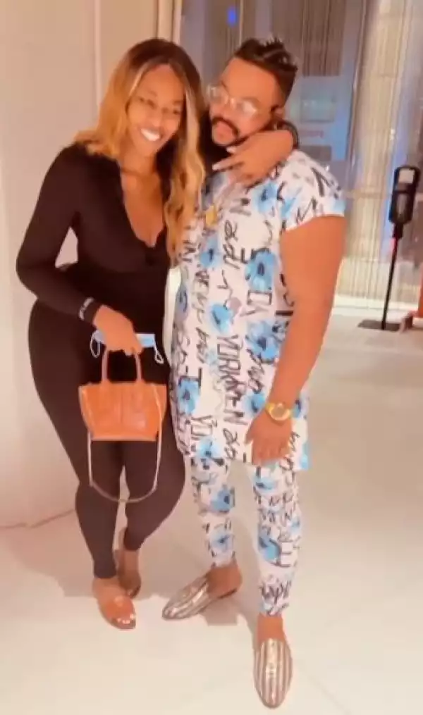 Is She Your New Girlfriend? - Fans Question Whitemoney After Getting Romantic With Woman (Video)