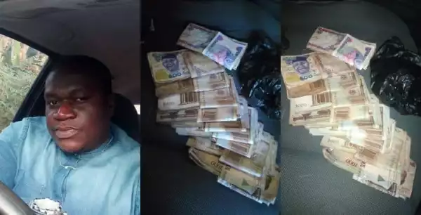 Nigerian Man Rejects Reward After Returning Lost N100,000 To Its Owner (Photo)