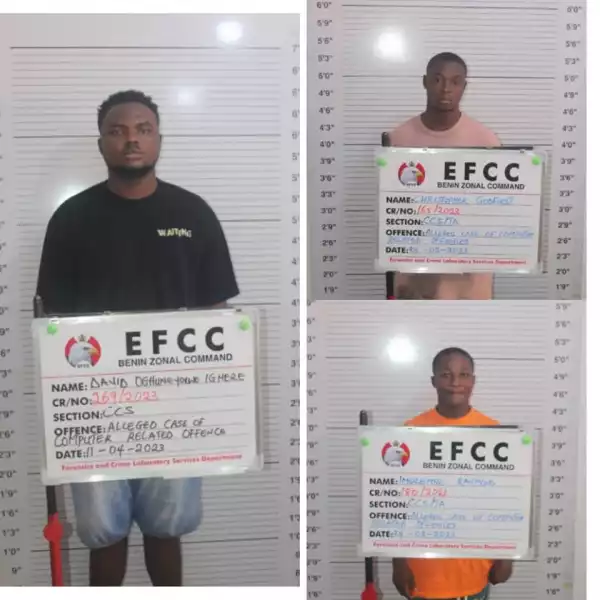 Internet Fraud: Court Sends Truck Driver, Fake Tom Cruise, Five Others to Prison in Benin City (Photo)