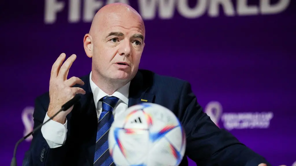 FIFA Chief, Gianni Infantino speaks out against violence after Trabzonspor vs Fenerbahce match