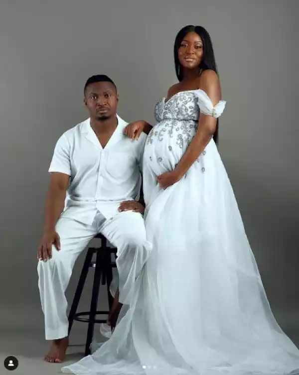 I Did Not Recognize You Again - Funnybone Reveals How Much Pregnancy Changed His Wife As They Welcome First Child