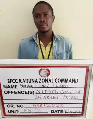 EFCC Arraigns Suspected Hacker For Developing Software To Defraud Bank In Kaduna