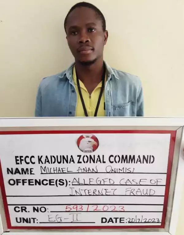 EFCC Arraigns Suspected Hacker For Developing Software To Defraud Bank In Kaduna