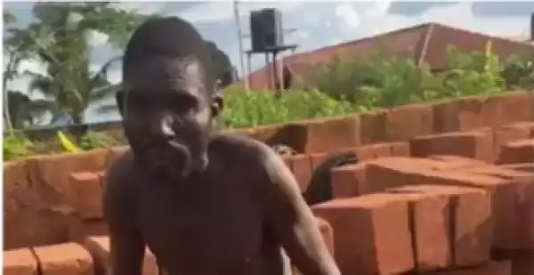 Man caught red-handed defiling two minors in Edo state (video)