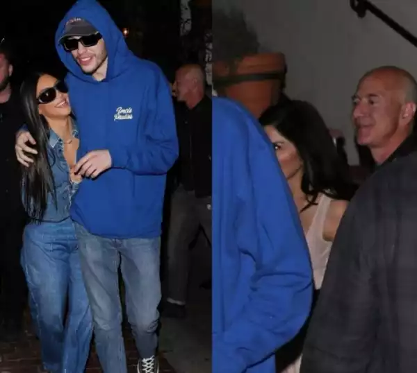 Kim Kardashian And Pete Davidson Go On Double Date With Jeff Bezos And Girlfriend, Lauren Sanchez (Photos)