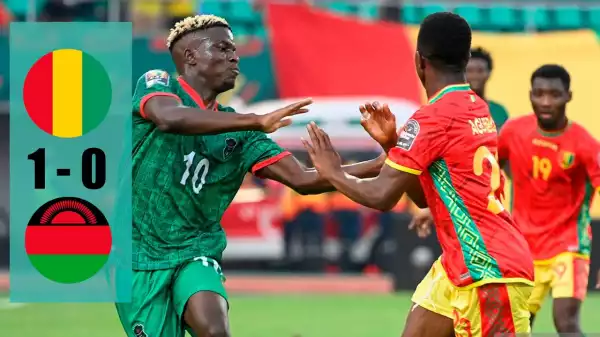 Guinea vs Malawi 1 - 0 (AFCON 2022 Goals & Highlights)