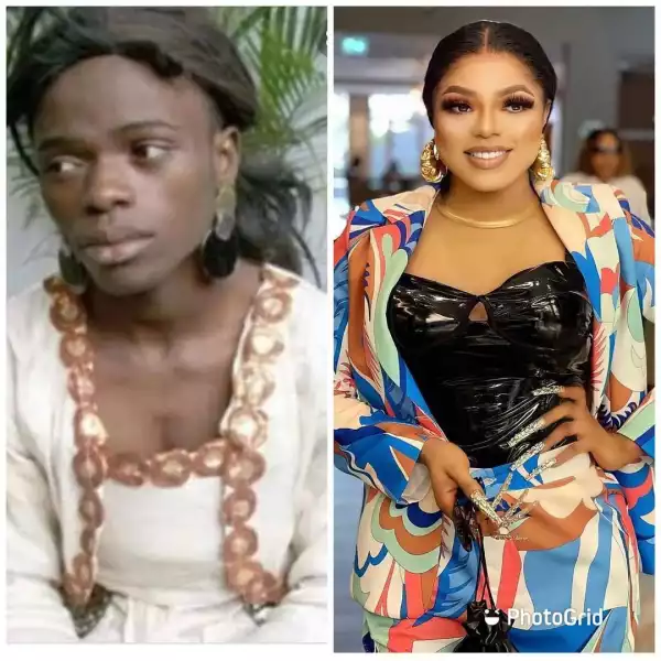 Money Is All You Need - Bobrisky Says As He Shares Before And After Photo