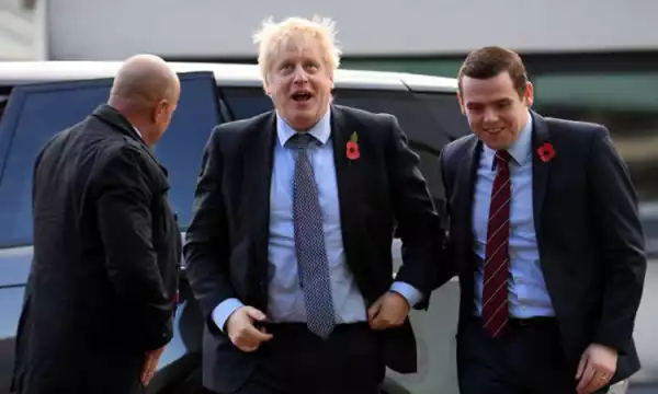 UK Minister, Douglas Ross resigns after Boris Johnson