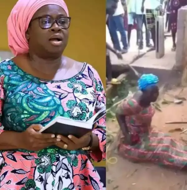 Abia First Lady Rescues Widow Flogged Publicly Following Witchcraft Accusations