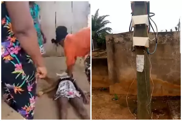 Young Girl Electrocuted To Death In Sowutuom, Accra (Video)