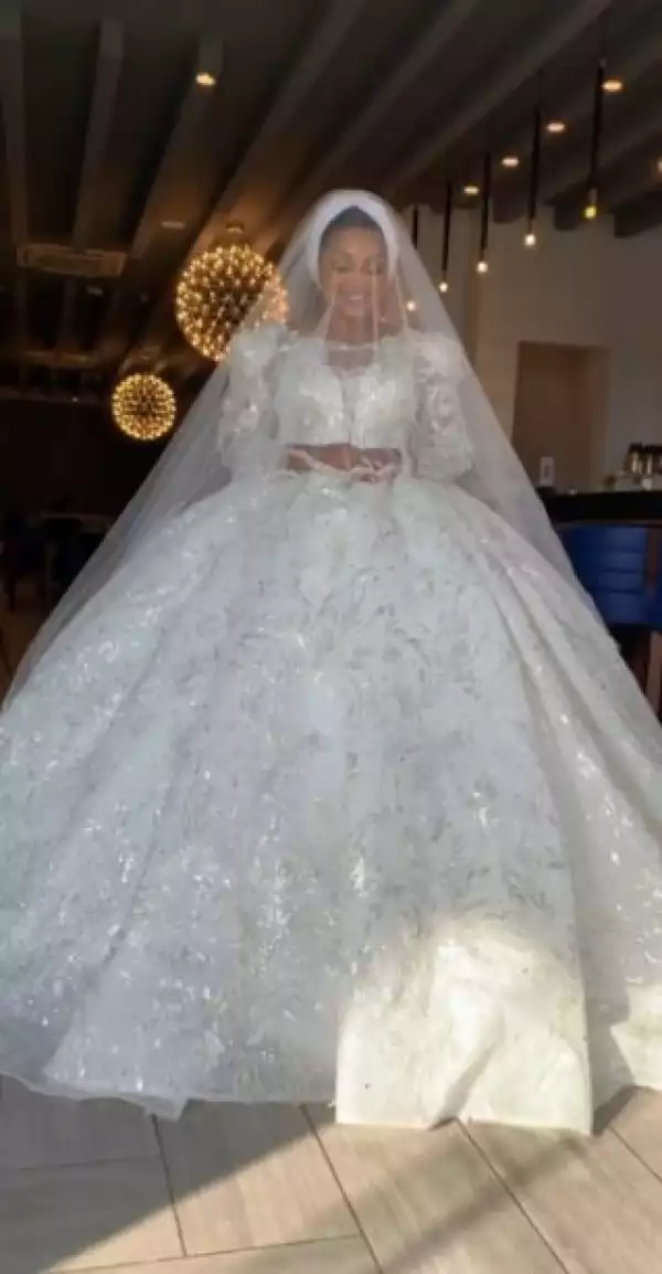 Throwback To A Beautiful Day - Mercy Aigbe Writes As She Shares Video Of Herself In A Wedding Gown