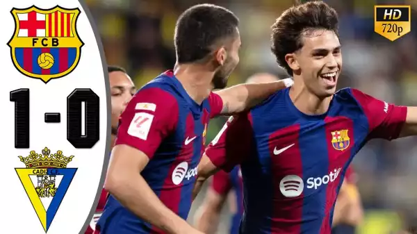 Cadiz vs Barcelona 0 - 1 (Laliga 2024 Goals & Highlights)