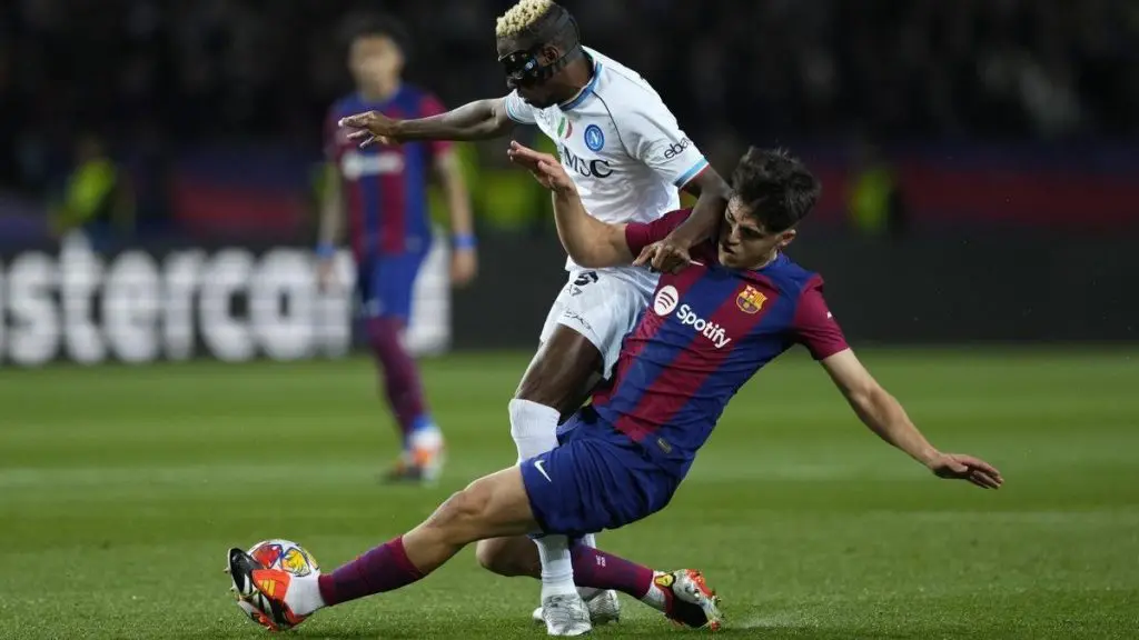 UCL: How I tamed Osimhen — Barcelona youngster, Cubarsi