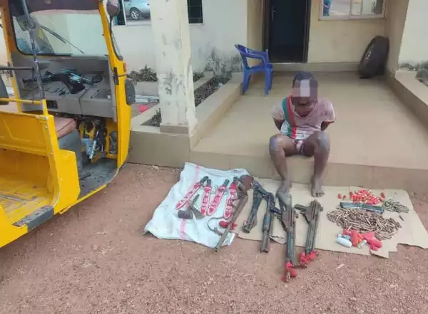 Suspect Arrested As Police Bust Armed Robbery Gang In Enugu