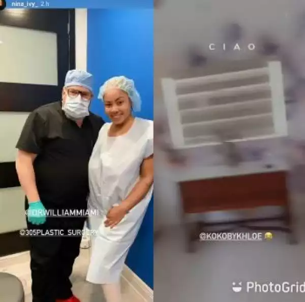 Reality TV Star, Nina Undergoes Plastic Surgery (Video)
