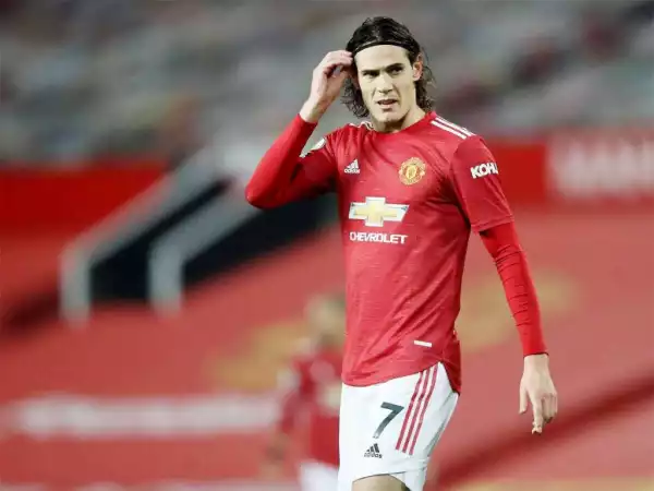 EPL: Cavani’s phone call asking to leave Man Utd revealed