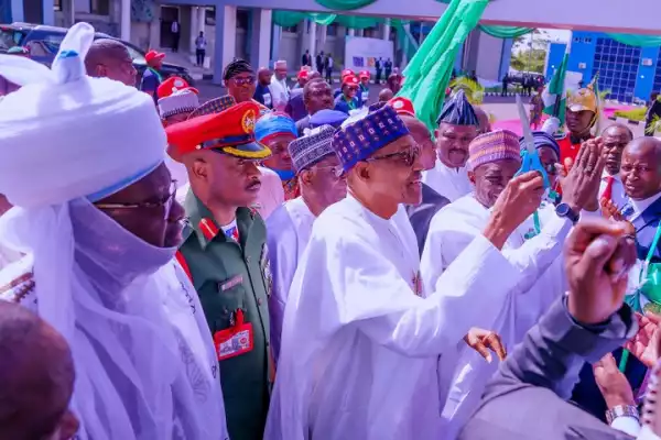 President Buhari Commissions Newly Built Technology Complex In Abuja