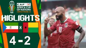 Equatorial Guinea vs Guinea Bissau 4 - 2 (AFCON 2024 Goals & Highlights)