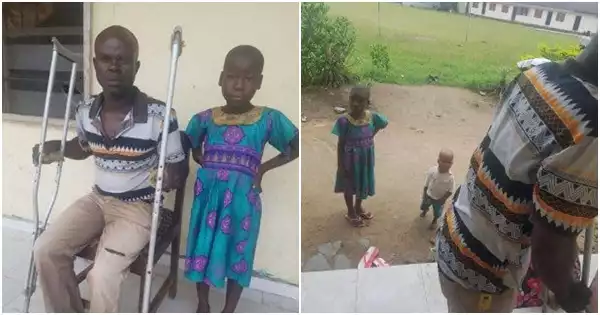 "A Pastor Told My Father That I Am The Cause Of His Blindness” – Girl Narrates How Her Father Beat Her With A Machete