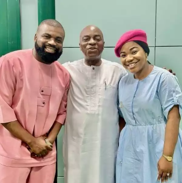 We Can Never Be Same Again - Mercy Chinwo, Husband Visit Bishop Oyedepo