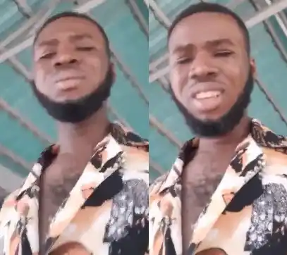 SO SAD: Nigerian man breaks down in tears as his mum who he claims doctors neglected for fear she had COVID19, dies (Video)