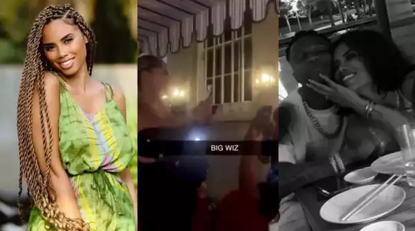 Nigerians React To Video Of Heavily Pregnant Baby Mama Of Wizkid At An Event