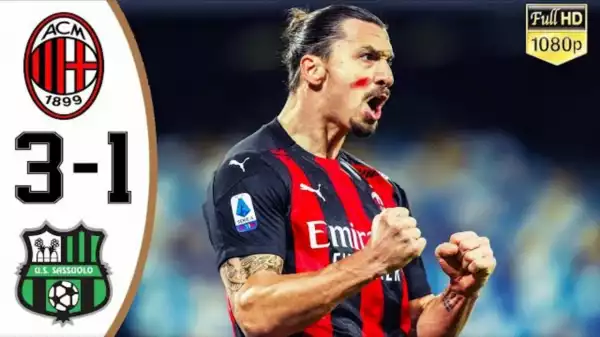AC Milan vs Sassuolo  1 - 3 (Serie A  2021 Goals & Highlights)