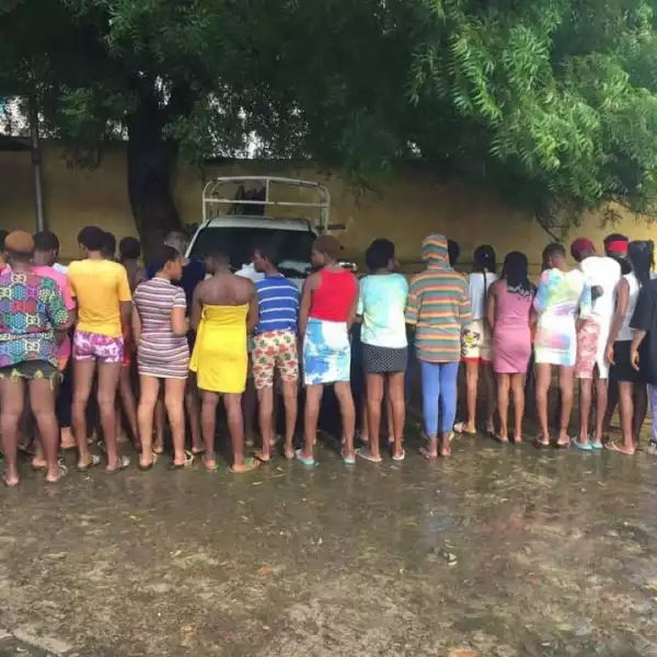 Anambra Police Bust Sex Slave Camp, Rescue 35 Girls (Photos)