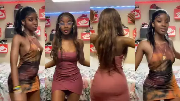 Tiktok Star Kelly Reacts To Alleged Leak of Her S$x Tape (Video)