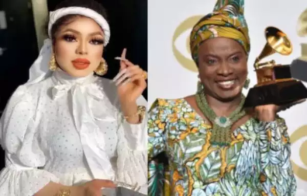 Grammy: When She Beat Burna Boy, You All Praised Her - Bobrisky Slams Fans Discrediting Angelique Kidjo For Winning Over Wizkid, Femi Kuti And Others