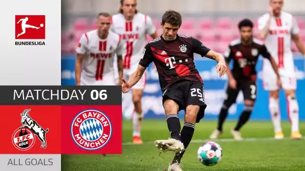 Cologne vs Bayern Munich 1 - 2 | Bundesliga All Goals And Highlights (31-10-2020)