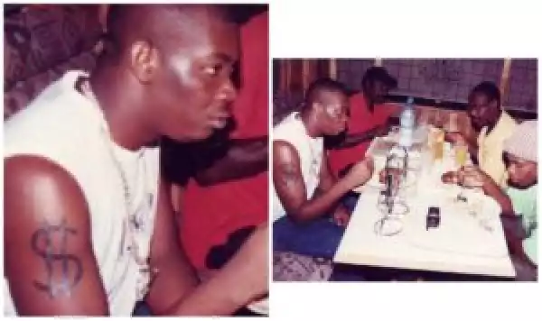 Don Jazzy shares throwback photo of him with a tattoo